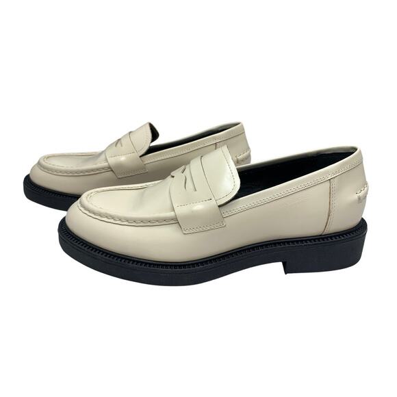 NWOT VAGABOND Shoemakers Alex Classic Loafer in White - Picture 5 of 12